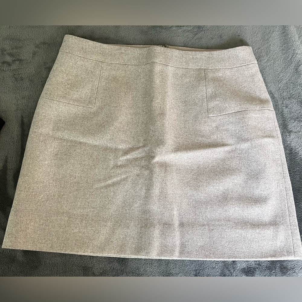 J Crew Wool Skirt